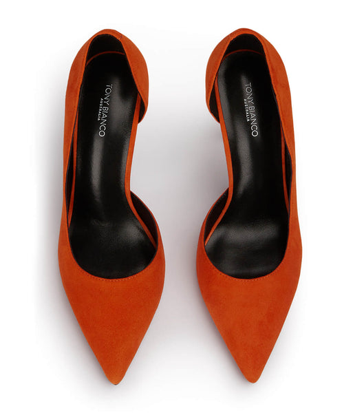 Tony Bianco Alyx Aperol Wildleder 10.5cm Stöckelschuhe Orange | CHXBR17429