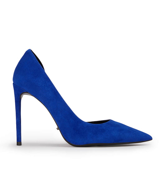 Tony Bianco Alyx Azure Wildleder 10.5cm Court Schuhe Azurblau | DCHKV17504