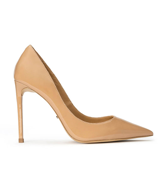 Tony Bianco Anja Nude Lack 10.5cm Bling Heels Beige | CHQAV63423