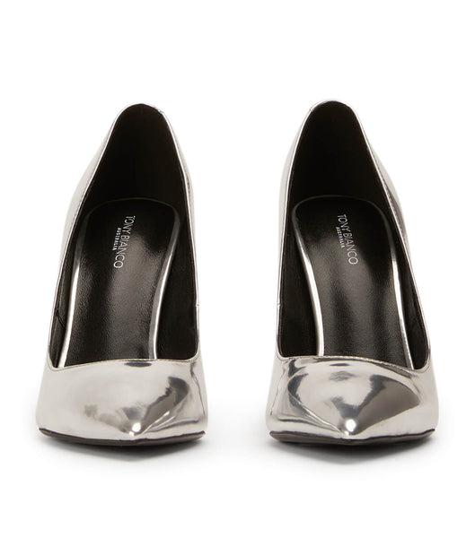 Tony Bianco Anja Silver Shine 10.5cm Bling Heels Silber | GCHUC24484