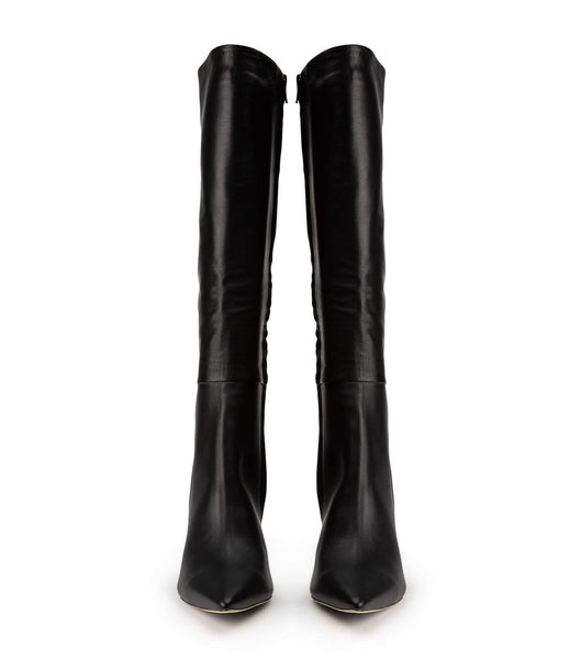 Tony Bianco Apollo Black Venice 10.5cm Stiletto-Stiefel Schwarz | ACHDF79126