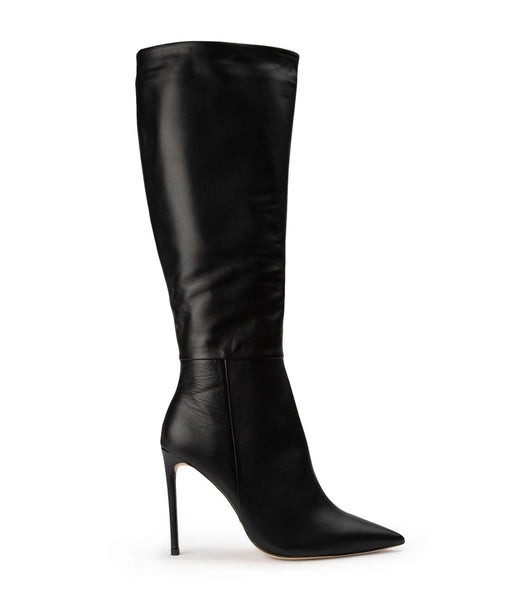 Tony Bianco Apollo Black Venice 10.5cm Stiletto-Stiefel Schwarz | ACHDF79126