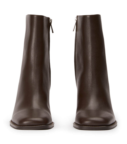 Tony Bianco Astoria Choc Como 8.5cm Stiefel mit Absatz Schokolade | ECHVG21545