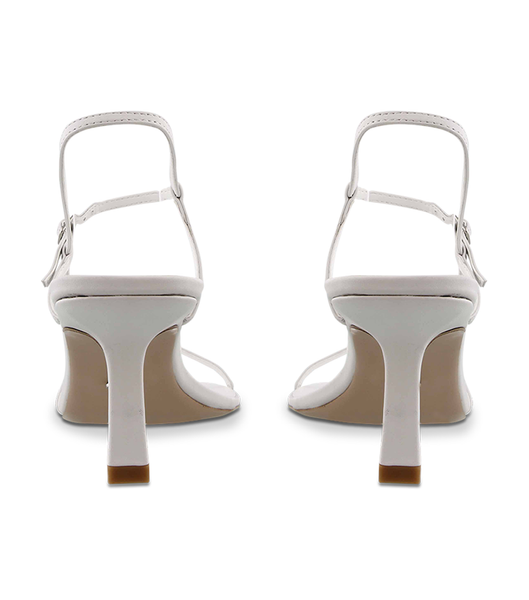 Tony Bianco Caprice White Kid 7cm Event-Heels Weiß | CHCIF54316