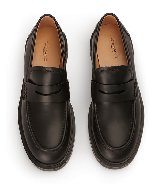 Tony Bianco Cherish Black Turin 4.5cm Loafers Schwarz | ECHHC78054