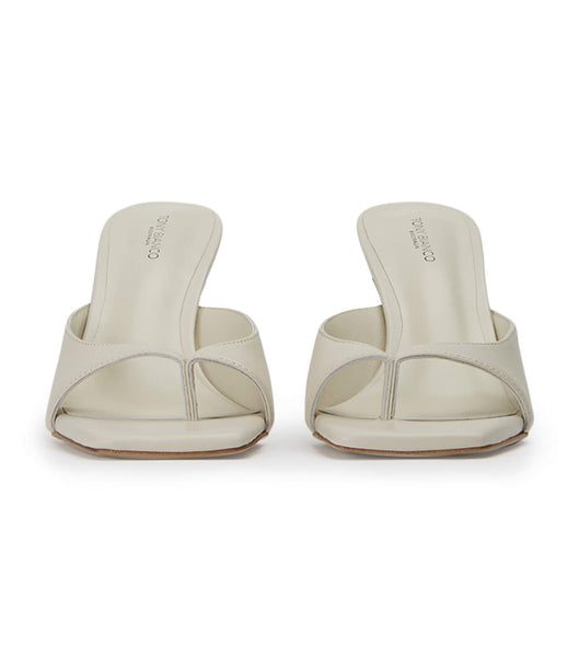 Tony Bianco Crystle Dove Nappa 8.5cm Tanga-Sandalen Grau | ACHDF67563