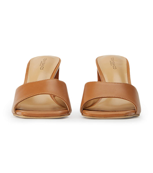 Tony Bianco Cyrus Tan Como 8.5cm Flache Schuhe Braun | XCHBH40027