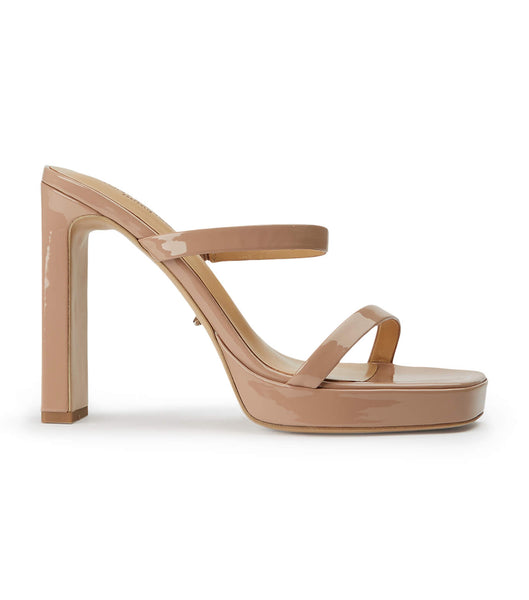 Tony Bianco Diane Coco Lack 11.5cm Plateauschuhe Beige | CHJBT76601