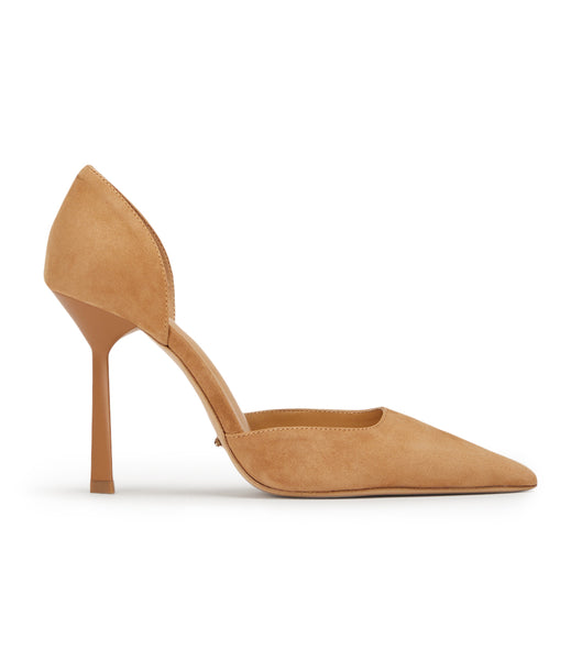 Tony Bianco Gala Butterscotch Wildleder 10cm Event-Heels Beige | CHCVG49029