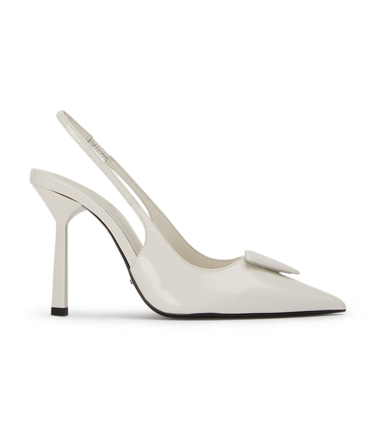 Tony Bianco Ginger White Hi Shine 10cm Event-Heels Weiß | CHQAV24991