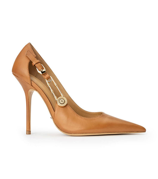 Tony Bianco Glow Tan Como 11cm Event-Heels Braun | SCHVO45334