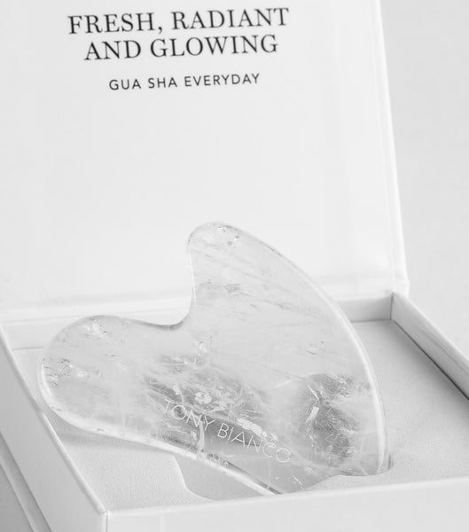 Tony Bianco Gua Sha White Crystal Accessoires Weiß | UCHTG61657