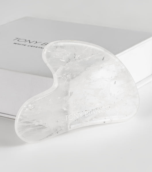 Tony Bianco Gua Sha White Crystal Accessoires Weiß | UCHTG61657