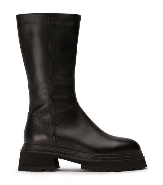 Tony Bianco Hahn Black Como 5.5cm Kampfstiefel Schwarz | DCHKV23726