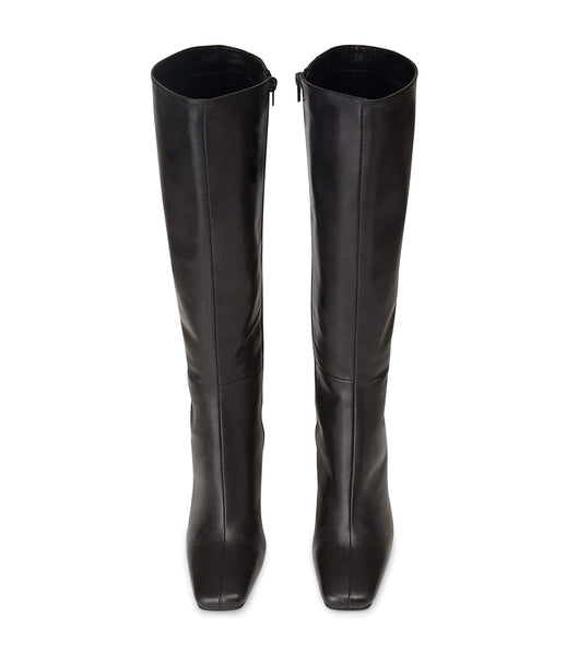 Tony Bianco Havana Black Venice 10.5cm Stiletto-Stiefel Schwarz | CHEAH34555