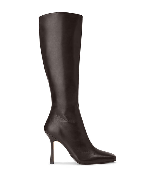 Tony Bianco Havana Chocolate Nappa 10.5cm Stiletto-Stiefel Schokolade | TCHPQ74240