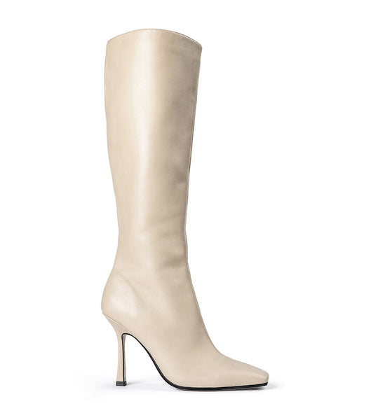 Tony Bianco Havana Vanilla Nappa 10.5cm Stiletto-Stiefel Hellgelb | CHQCS10164