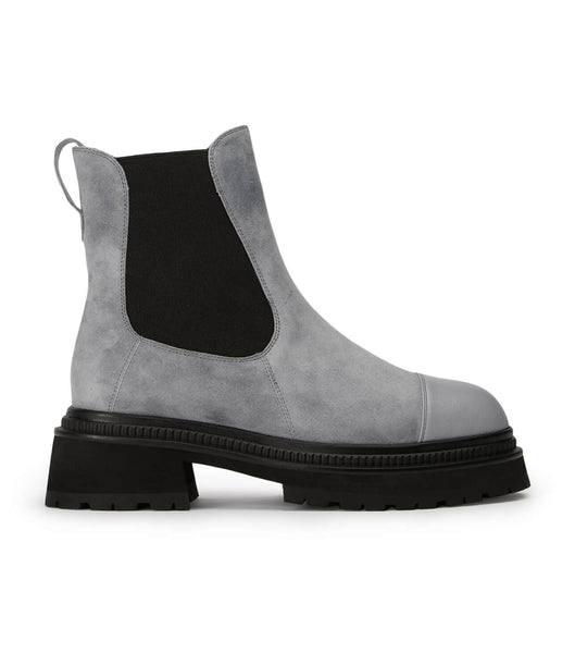 Tony Bianco Hurricane Steel Grey Wildleder 5.5cm Stiefeletten Grau | UCHND83042