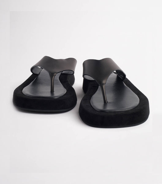 Tony Bianco Ives Black Como 3.5cm Sandalen Schwarz | CHJZR72336