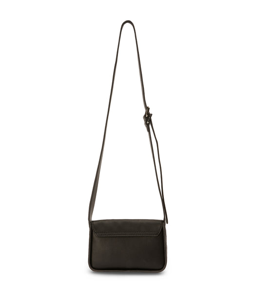 Tony Bianco Janey Black Leder Shoulder Bag Accessoires Schwarz | CHJZR58573