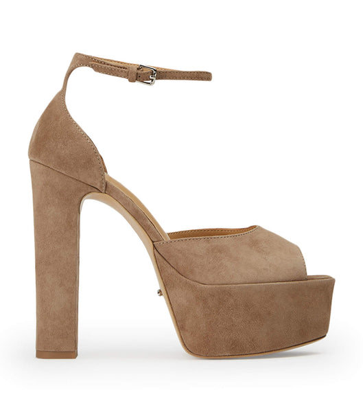 Tony Bianco Jayze Stone Wildleder 14cm Event-Heels Grau | CHNEJ80140