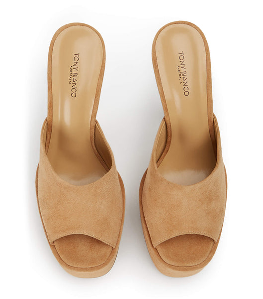 Tony Bianco Jordyn Butterscotch Wildleder 15cm Stöckelschuhe Braun | PCHQX18998