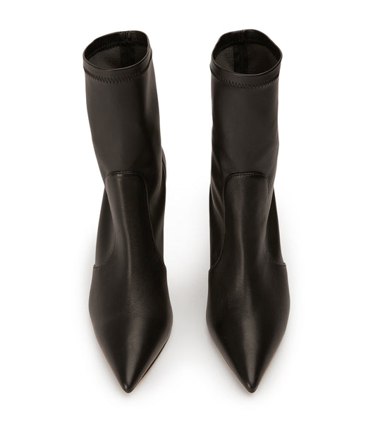 Tony Bianco Kartia Black Nappa/Black Venezia 9.5cm Stiletto-Stiefel Schwarz | DCHVO53551