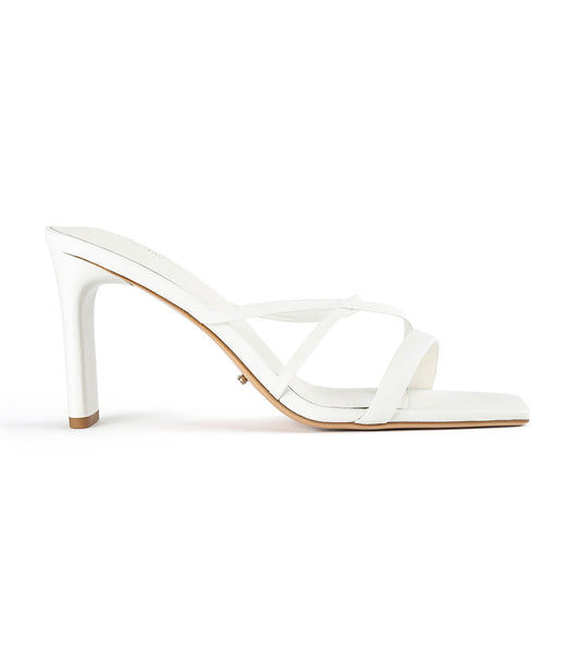 Tony Bianco Klassische White Nappa 8.5cm Event-Heels Weiß | XCHBH13677