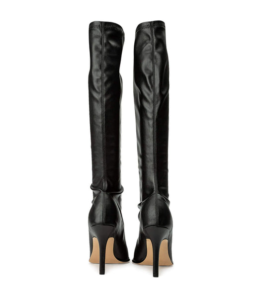 Tony Bianco Knight Black Venezia 9.5cm Stiletto-Stiefel Schwarz | ZCHMJ53254