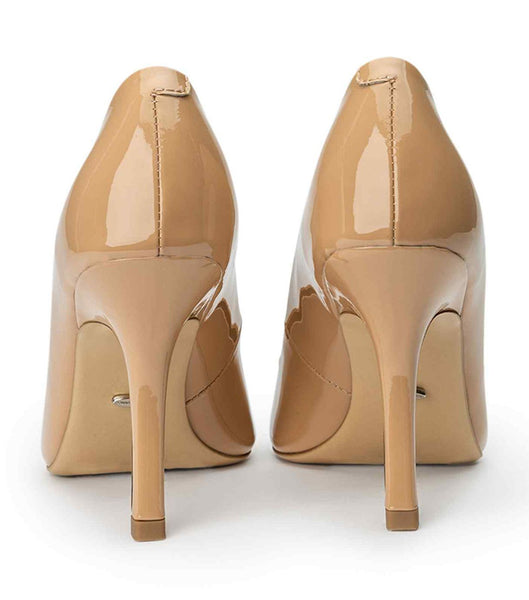 Tony Bianco Kysaia Nude Lack 9.5cm Court Schuhe Beige | BCHSD75845