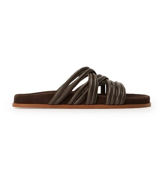 Tony Bianco Loki Chocolate Nappa Sandalen Schokolade | ZCHNQ17747