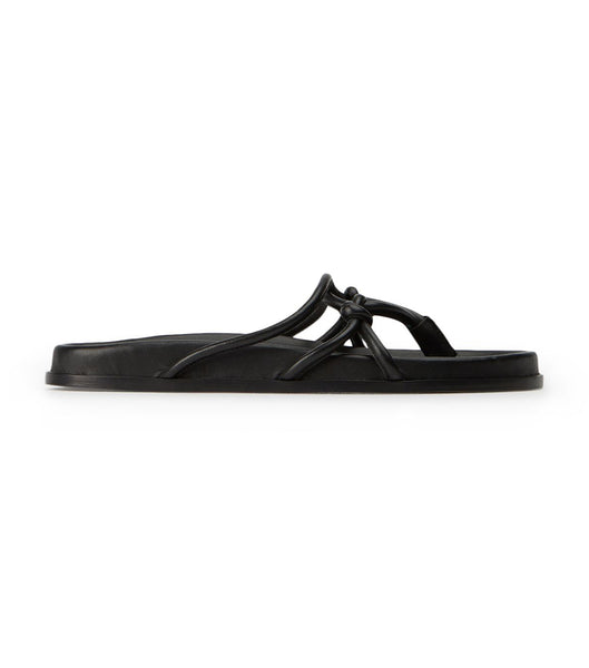 Tony Bianco Luelle Black Nappa Sandalen Schwarz | CHQAV48312