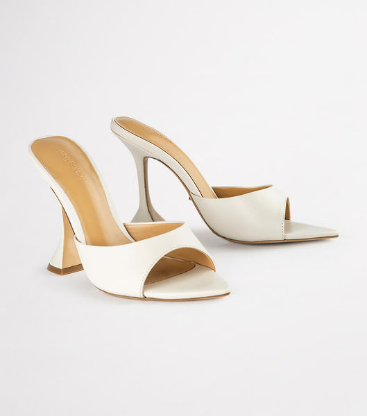 Tony Bianco Marcel Dove Nappa 10.5cm Event-Heels Weiß | CHCIF86183