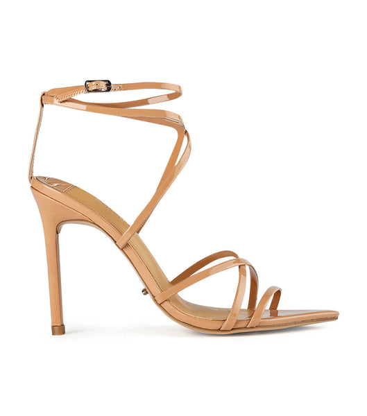 Tony Bianco Marcy Nude Lack 10.5cm Brautabsätze Beige | CHQCS14473