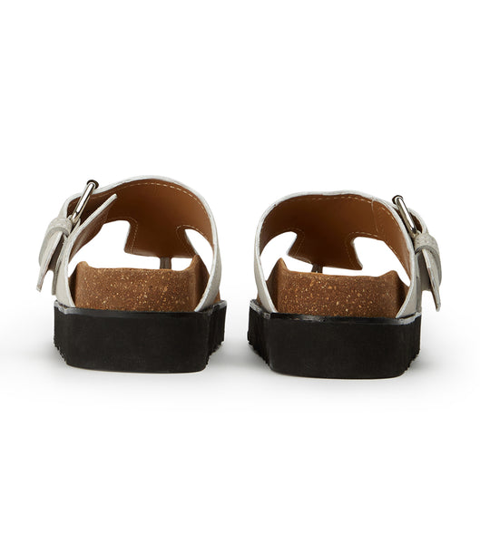 Tony Bianco Marlo Milk Wildleder 3cm Sandalen Weiß | MCHHR45962