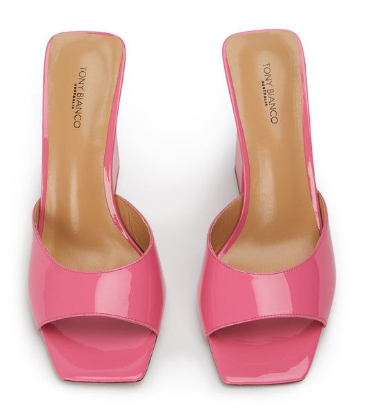 Tony Bianco Naja Flamingo Lack 10.5cm Event-Heels Rosa | CHDYB50720