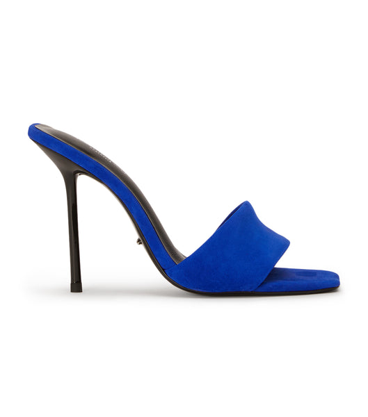 Tony Bianco Natalie Azure Wildleder 10.5cm Event-Heels Azurblau | CHJKU88816