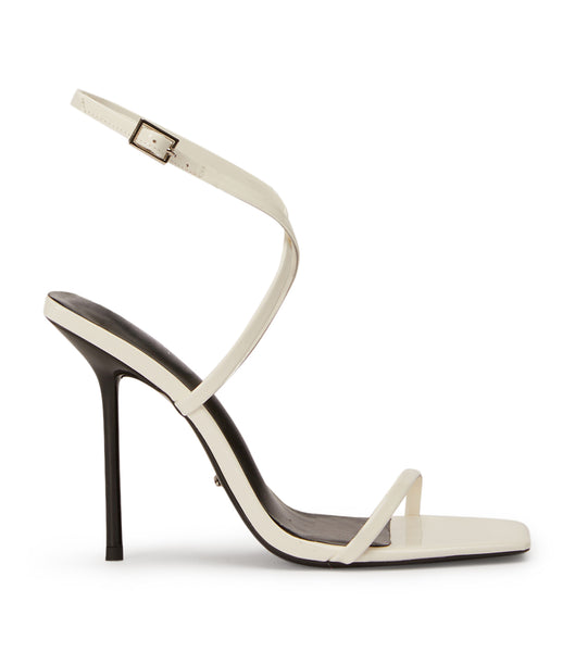 Tony Bianco Naxos White Lack 10.5cm Brautabsätze Weiß | CHDYB30333