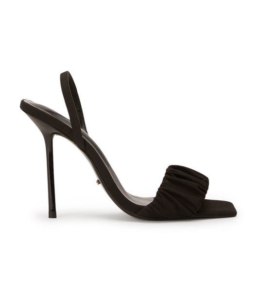 Tony Bianco Nixon Black Crepe 10.5cm Event-Heels Schwarz | CHNEJ99352