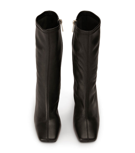 Tony Bianco Remie Black Venezia 10.5cm Stiletto-Stiefel Schwarz | CHEGJ68424