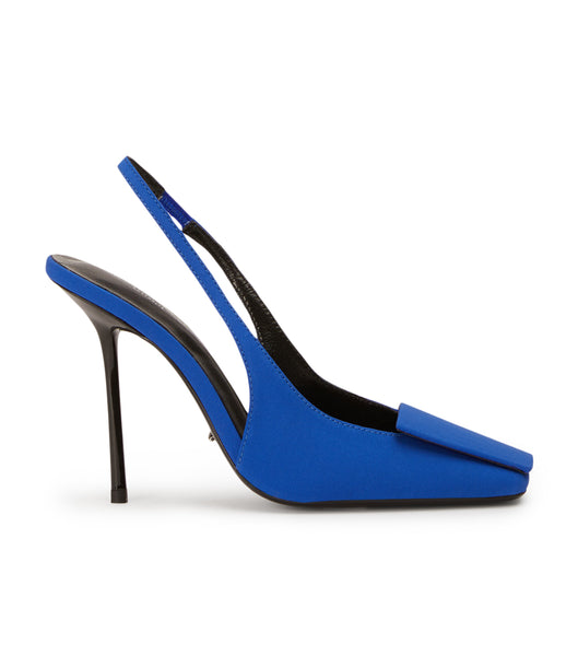 Tony Bianco Rue Azure Crepe 10.5cm Stöckelschuhe Azurblau | FCHHY25135