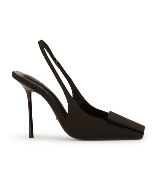 Tony Bianco Rue Black Crepe 10.5cm Event-Heels Schwarz | YCHVQ47488