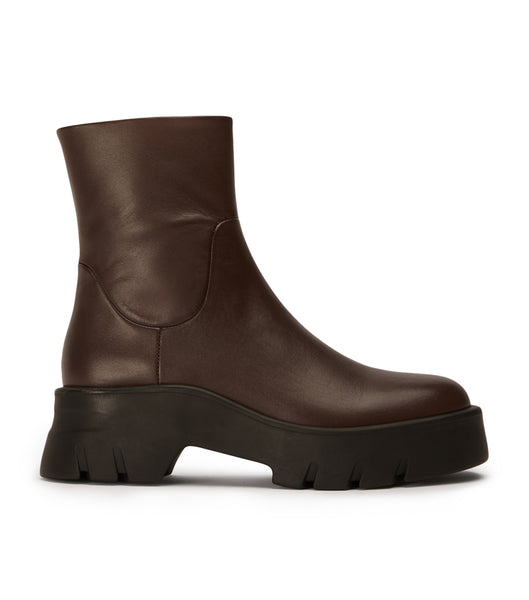 Tony Bianco Rumble Choc Como 5.5cm Kampfstiefel Schokolade | PCHQX65247