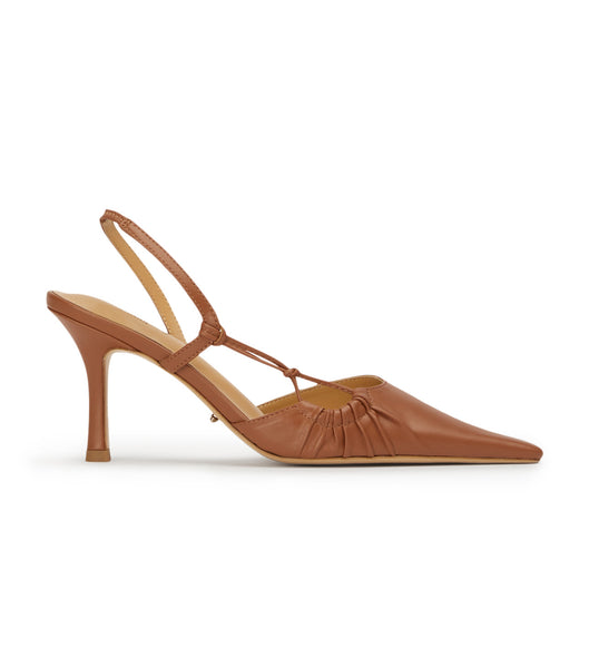 Tony Bianco Sakai Tan Capretto 8cm Court Schuhe Braun | CHDYB24454