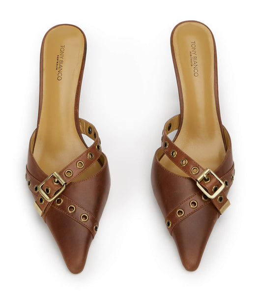 Tony Bianco Savoir Cognac 8cm Event-Heels Braun | FCHUI62941