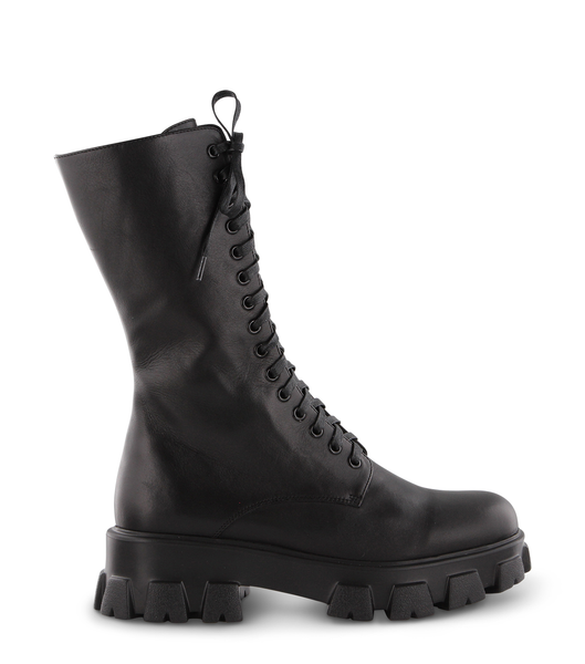 Tony Bianco Seattle Black Como 5cm Halbhohe Stiefel Schwarz | CHZPD20549