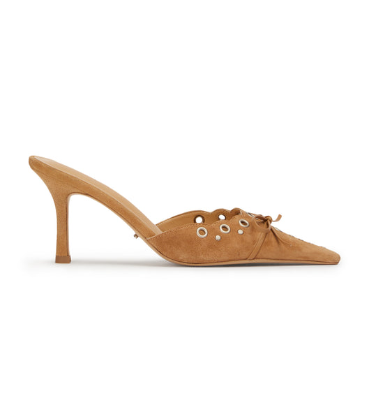 Tony Bianco Shae Butterscotch Wildleder 8cm Court Schuhe Beige | CHXBR68190