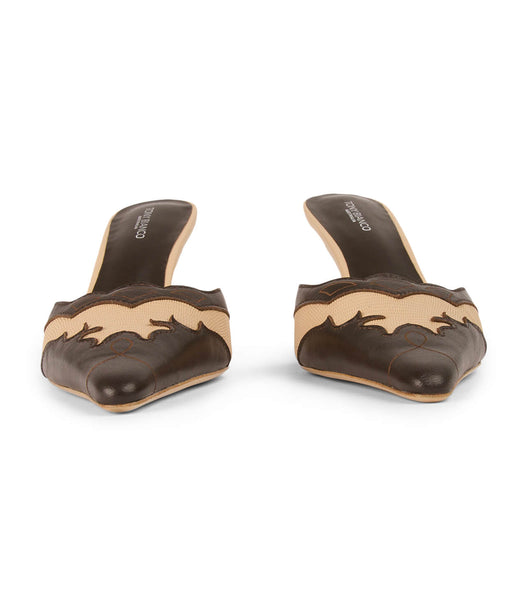 Tony Bianco Shuga Beech/Chocolate 8cm Event-Heels Schokolade | CHCVG31074