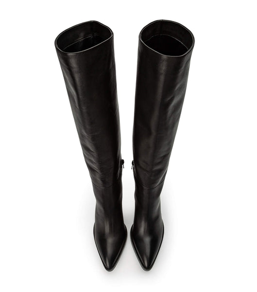 Tony Bianco Skyla Black Como 9cm Stiefel mit Absatz Schwarz | DCHVO82068