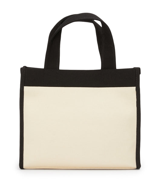 Tony Bianco Teagan Black/Beige Tote Bag Accessoires Schwarz Beige | BCHSO95566